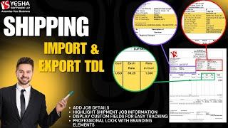 Shipping Invoice TDL